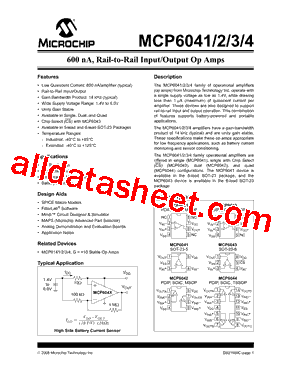 MCP6044TI型号图片