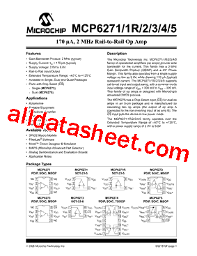 MCP6271-E/SL型号图片