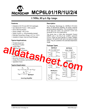 MCP6L01UT-E/ST型号图片