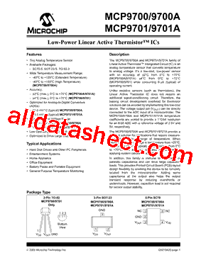 MCP9700AT-E/TO型号图片