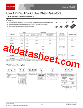 MCR100EZHFL9R1型号图片