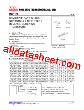 MCR100G-4-X-AB3-R型号图片