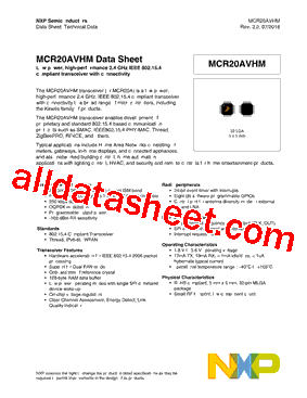MCR20AVHM型号图片