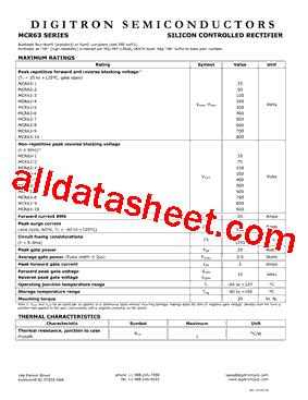 MCR63-10型号图片