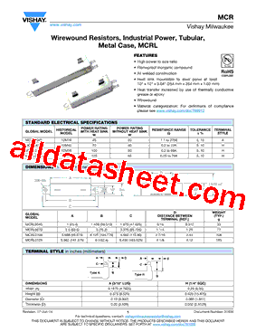 MCRL0045型号图片