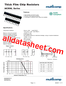 MCRNLA06G0102B0E型号图片