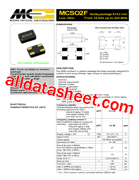 MCSO2F型号图片