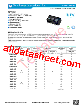 MCWI02-12D05型号图片