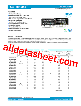 MCWI05型号图片