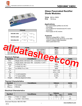 MD100A16D1型号图片