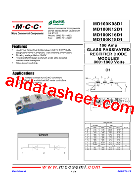 MD100K18D1型号图片