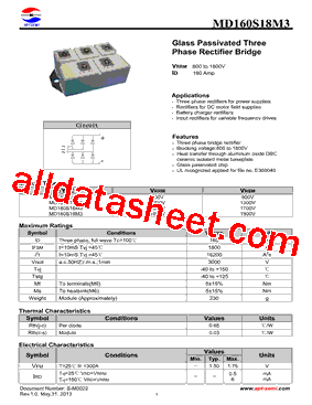 MD160S18M3型号图片