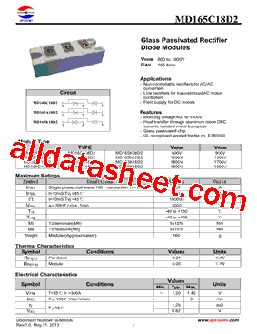 MD165A12D2型号图片