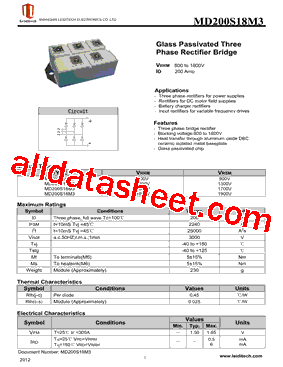 MD200S18M3型号图片