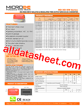 MD480505XD-6W型号图片
