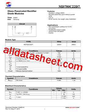 MD700C22D7型号图片