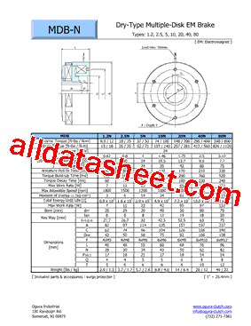 MDB-2.5N型号图片