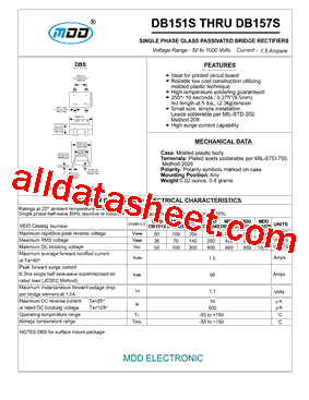 MDDDB152S型号图片