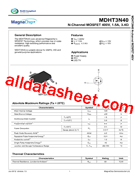 MDHT3N40型号图片