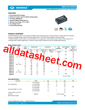 MDHU115型号图片