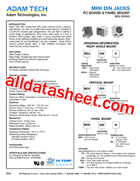 MDJ003FS型号图片