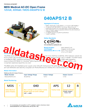 MDS-040APS12BA型号图片