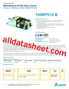 MDS-100BPS12-B型号图片