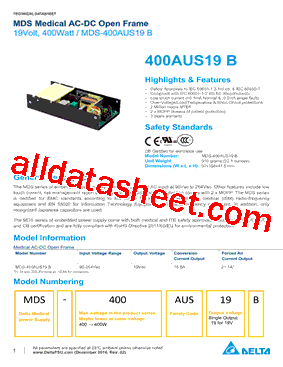 MDS-400AUS19-B型号图片