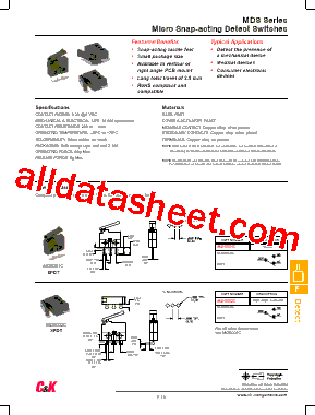 MDS003C型号图片