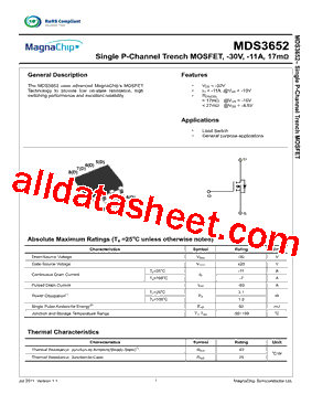 MDS3652型号图片