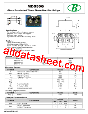 MDS50G-16型号图片