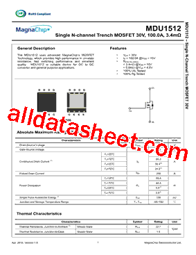 MDU1512型号图片