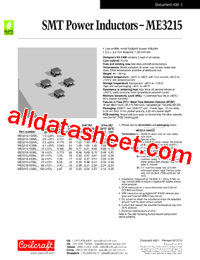 ME3215-222MLB型号图片