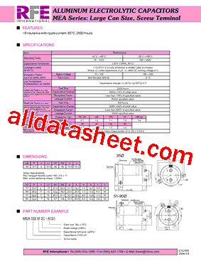 MEA332M2C-A121型号图片