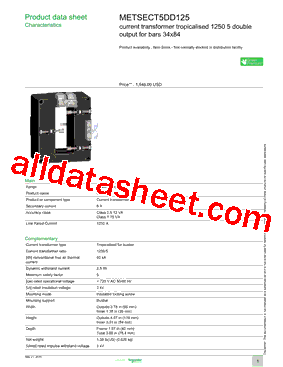 METSECT5DD125型号图片