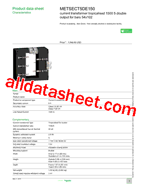 METSECT5DE150型号图片