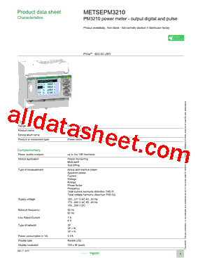 METSEPM3210型号图片