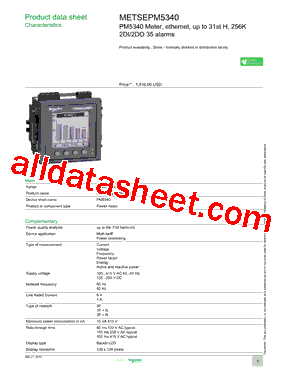 METSEPM5340型号图片