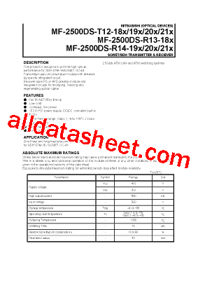 MF-2500DS-R14-200型号图片