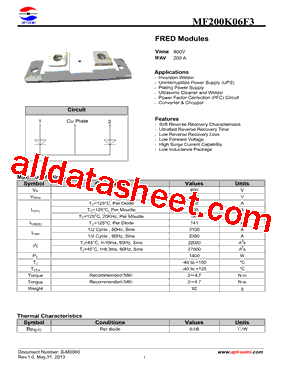 MF200K06F3型号图片