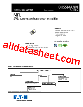 MFLA2512R1500FC型号图片