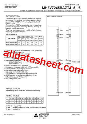 MH8V7245BAZTJ-5型号图片
