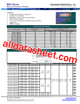 MHL1000KB10K0型号图片