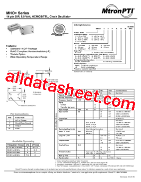 MHO+12TCG-R型号图片