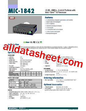 MIC-1842-U4A1E型号图片