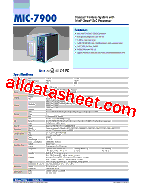 MIC-7900-S6A1E型号图片