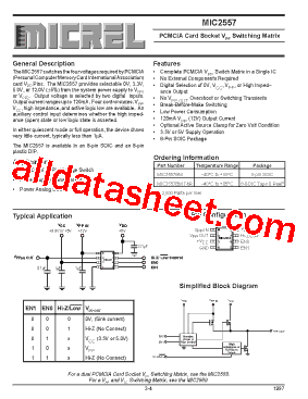 MIC2557BMR型号图片