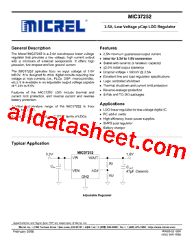 MIC37252BU型号图片