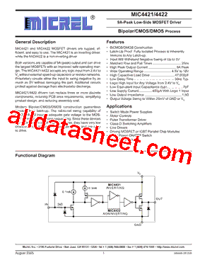 MIC4421CN型号图片