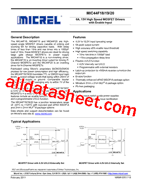 MIC44F20YMLTR型号图片